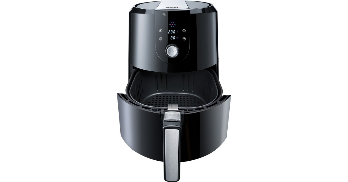 StebaHF 5000 XL heteluchtfriteuse  (Zwart/roestvrij staal, 5,2 Liter)