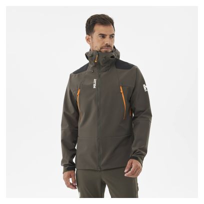 Veste Softshell Millet K Absolute Shield Vert