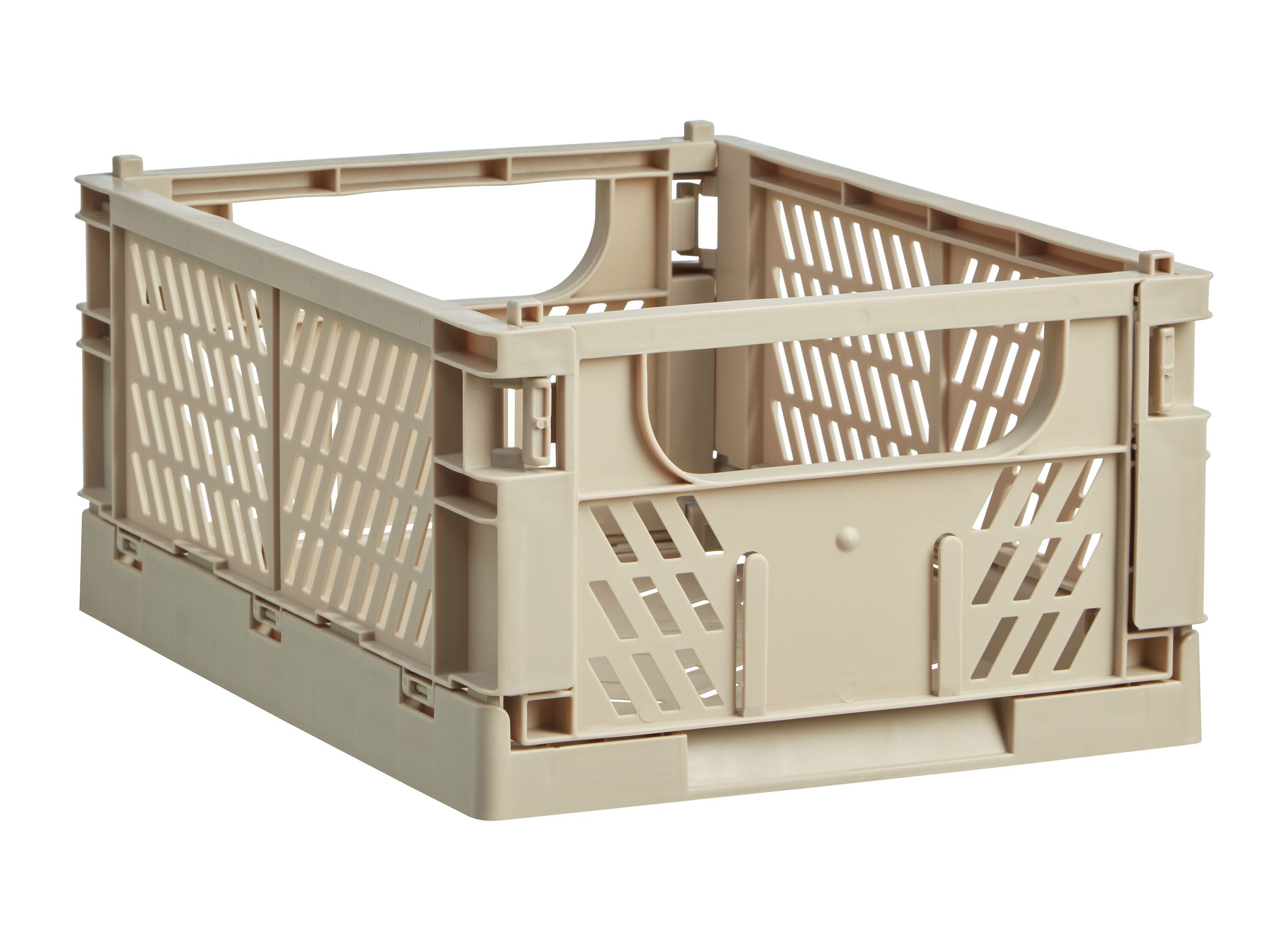 FELIX L Klappbox - Taupe / B: 25.0 cm x T: 34.0 cm x H: 4.0 cm