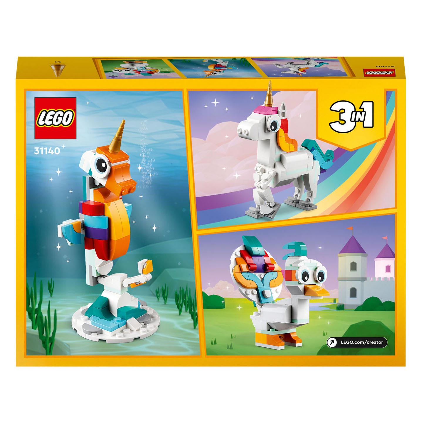 LEGO Creator 31140 Magische Eenhoorn