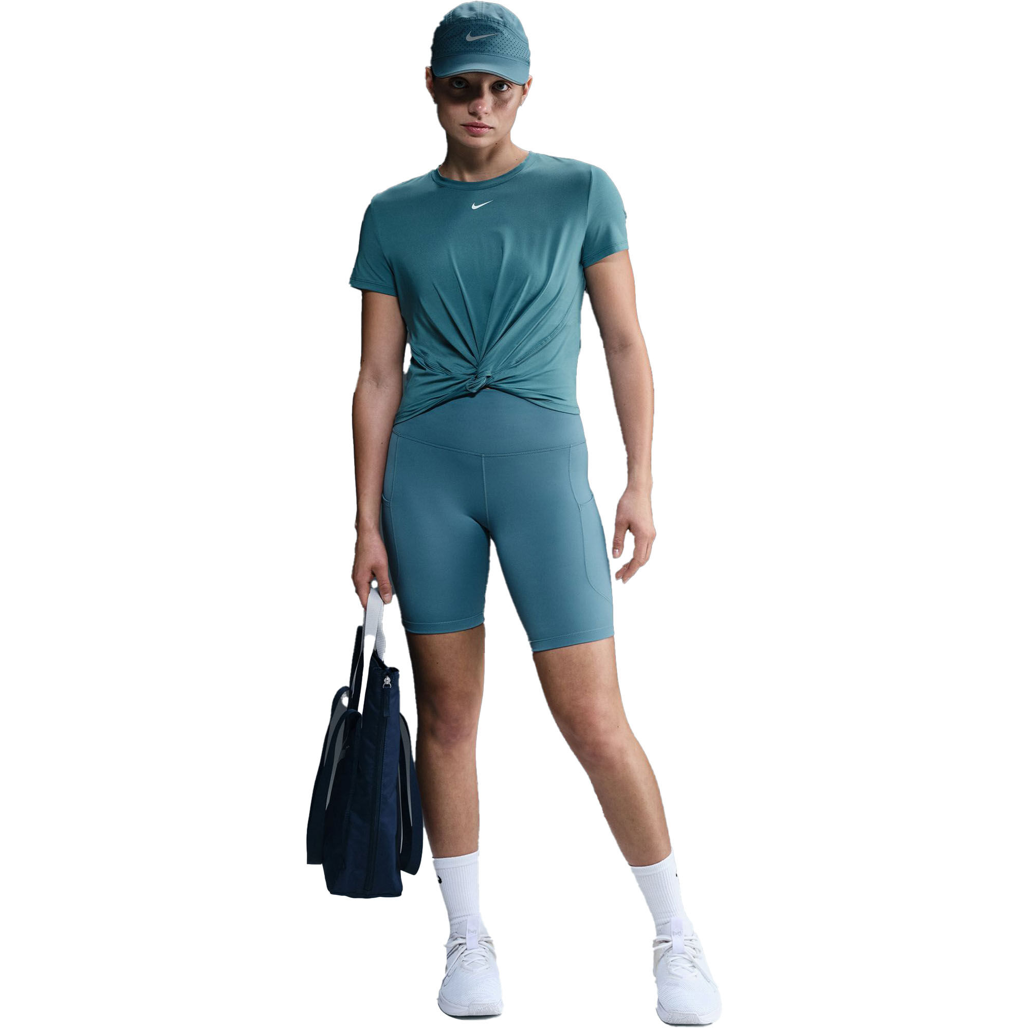 NikeW NK ONE CLSC DF TWST SS TP WT