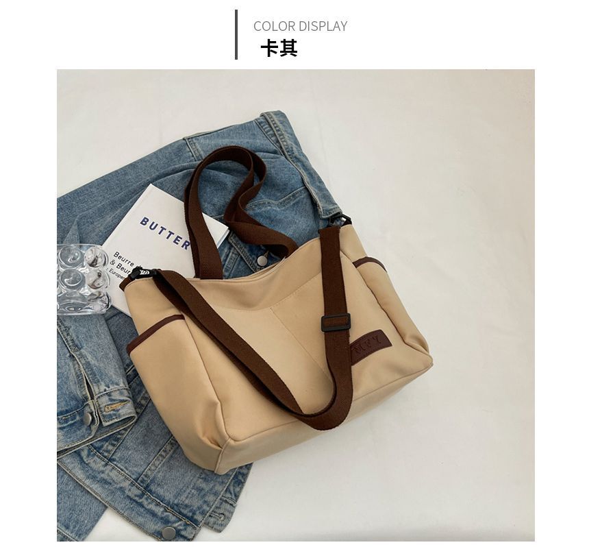 EAVALURE - Paneel Crossbody Tote Bag