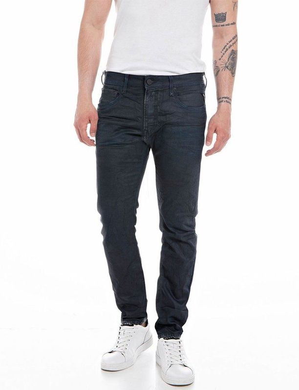 Replay Heren Johnfrus jeans, 007, donkerblauw, 30W x 32L