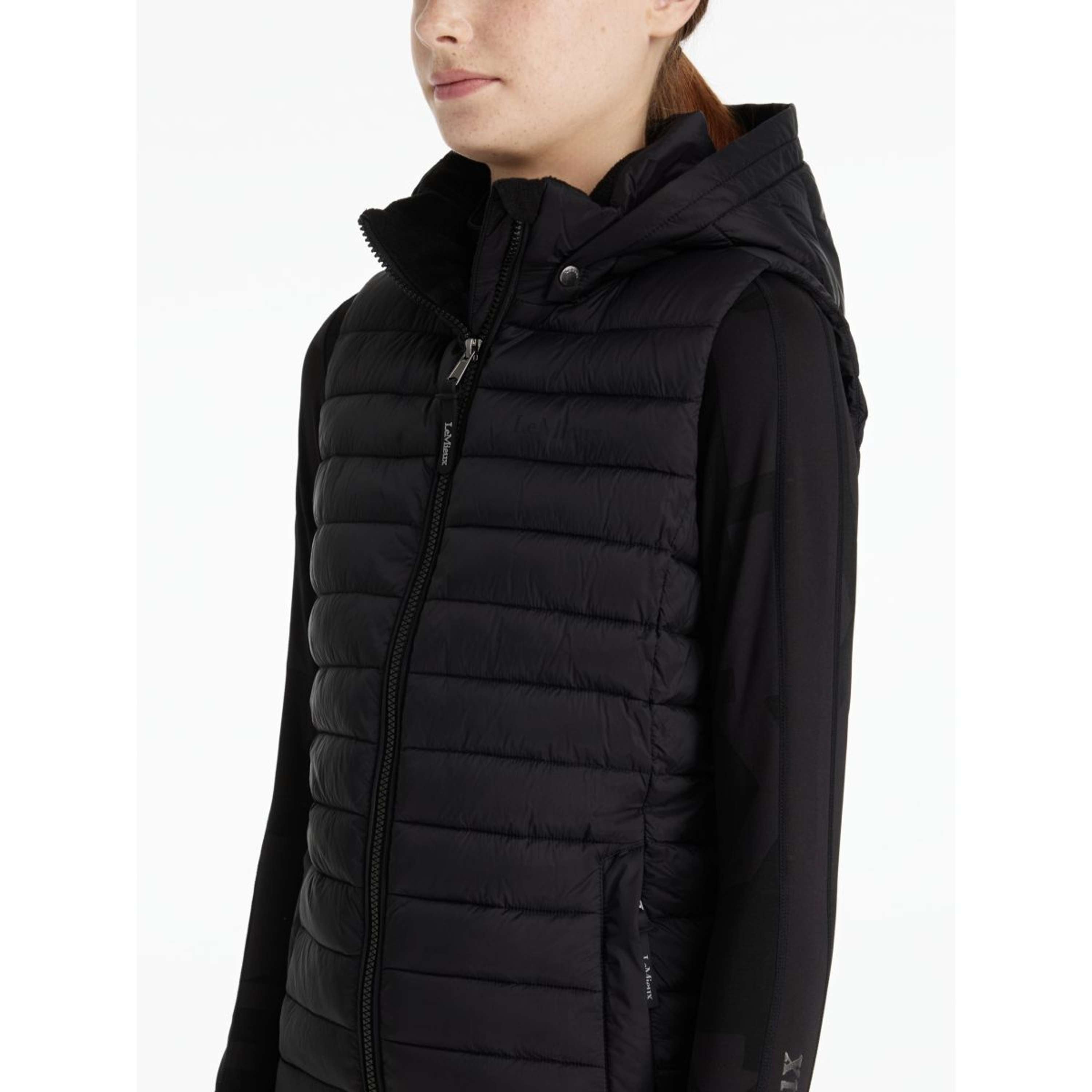 LeMieux Bodywarmer Young Rider Ruby Zwart