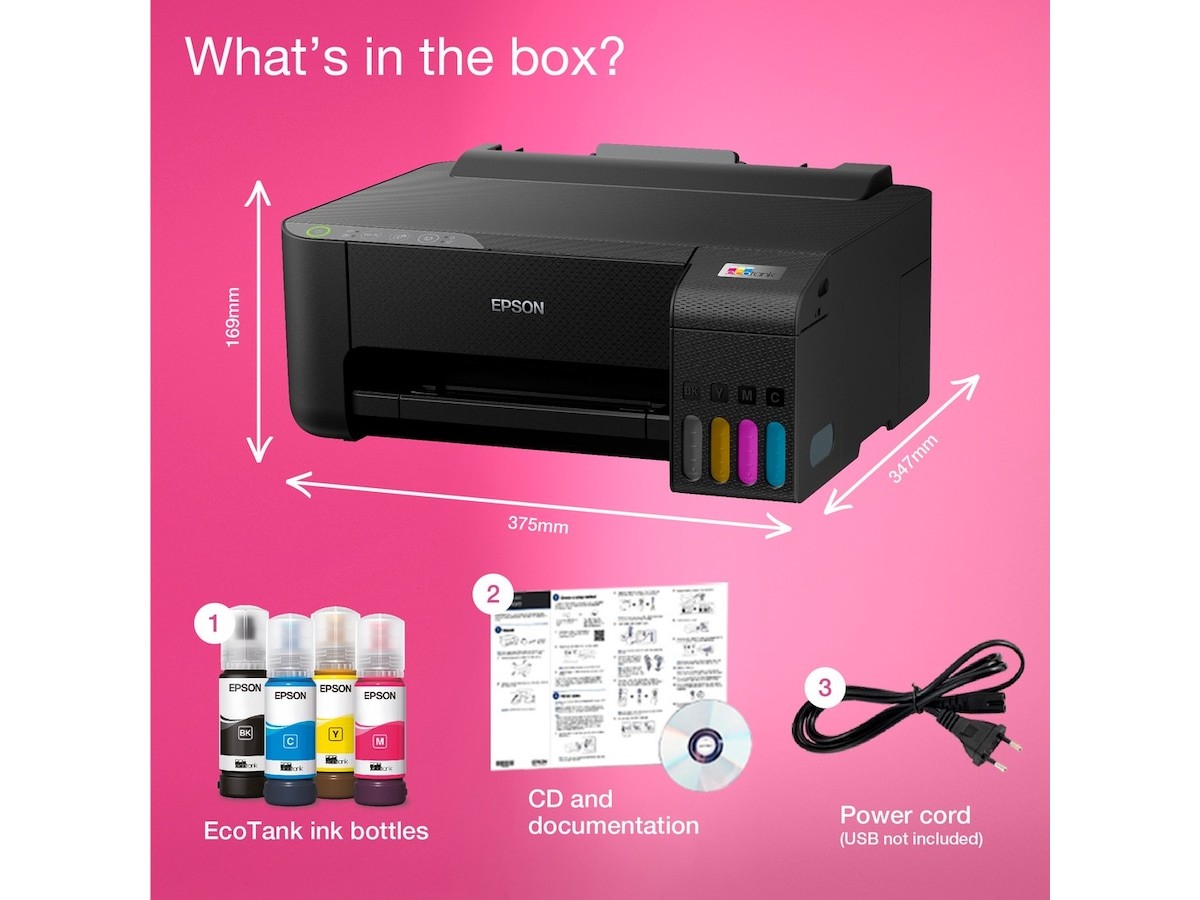 Epson - EcoTank ET-1810 Blækprinter - Farve