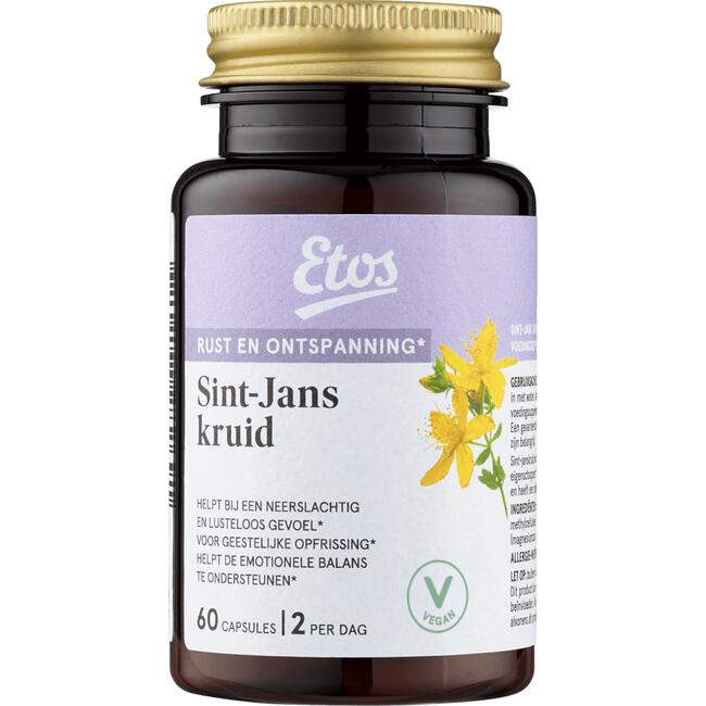 Etos Sint-Janskruid Capsules 60 stuks