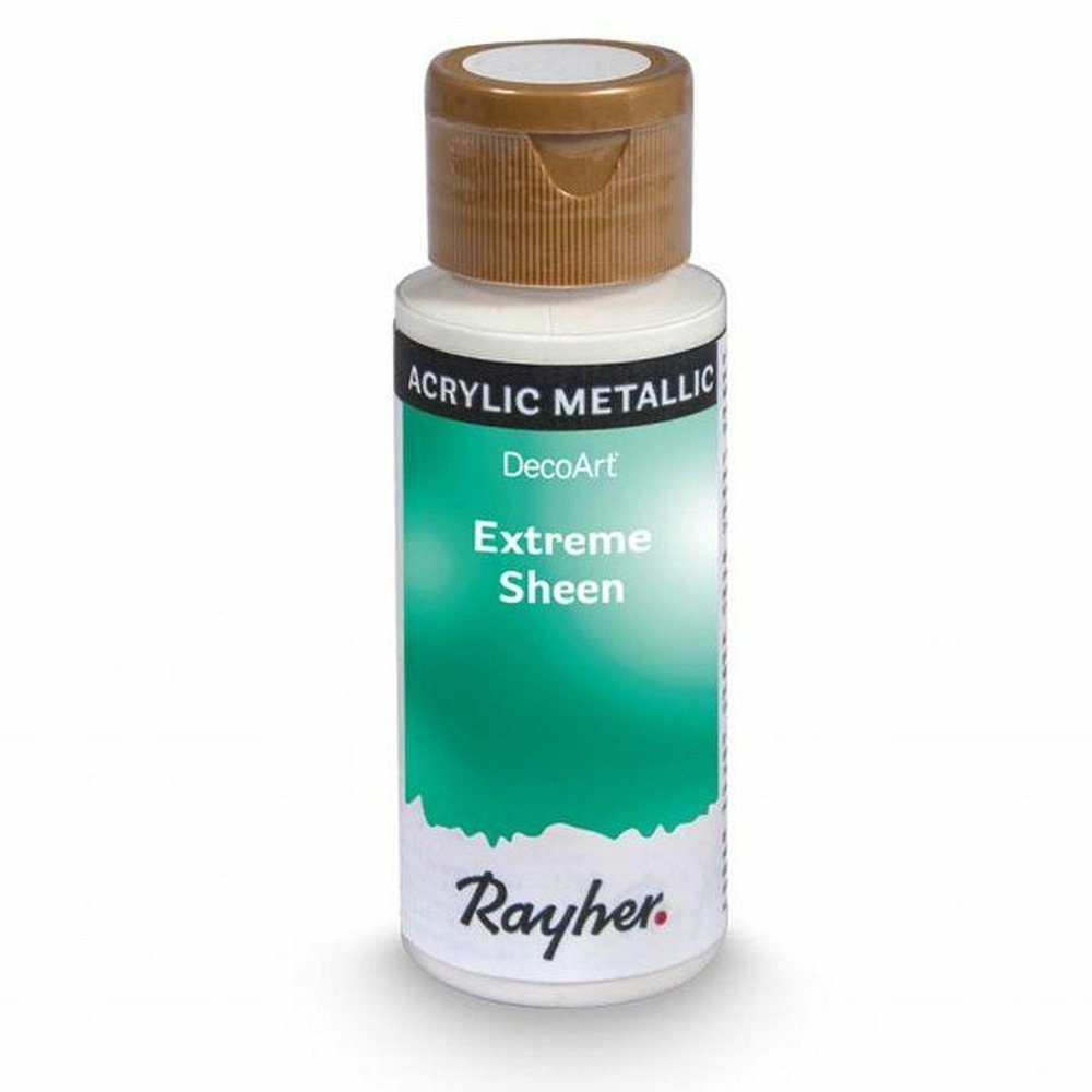 Peinture acrylique métal 118 ml - bleu-vert