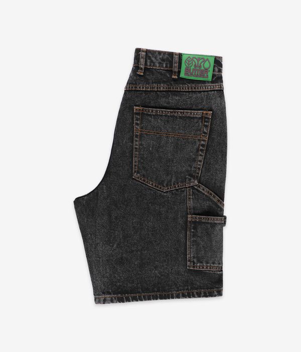 Butter Goods Weathergear Heavy Weight Denim Shorts (gun metal)