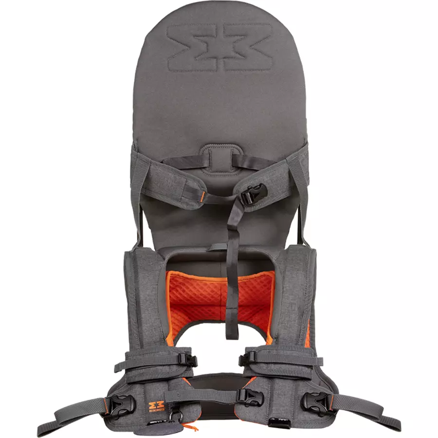 MINIMEIS Schultertrage G4 GrauOrange