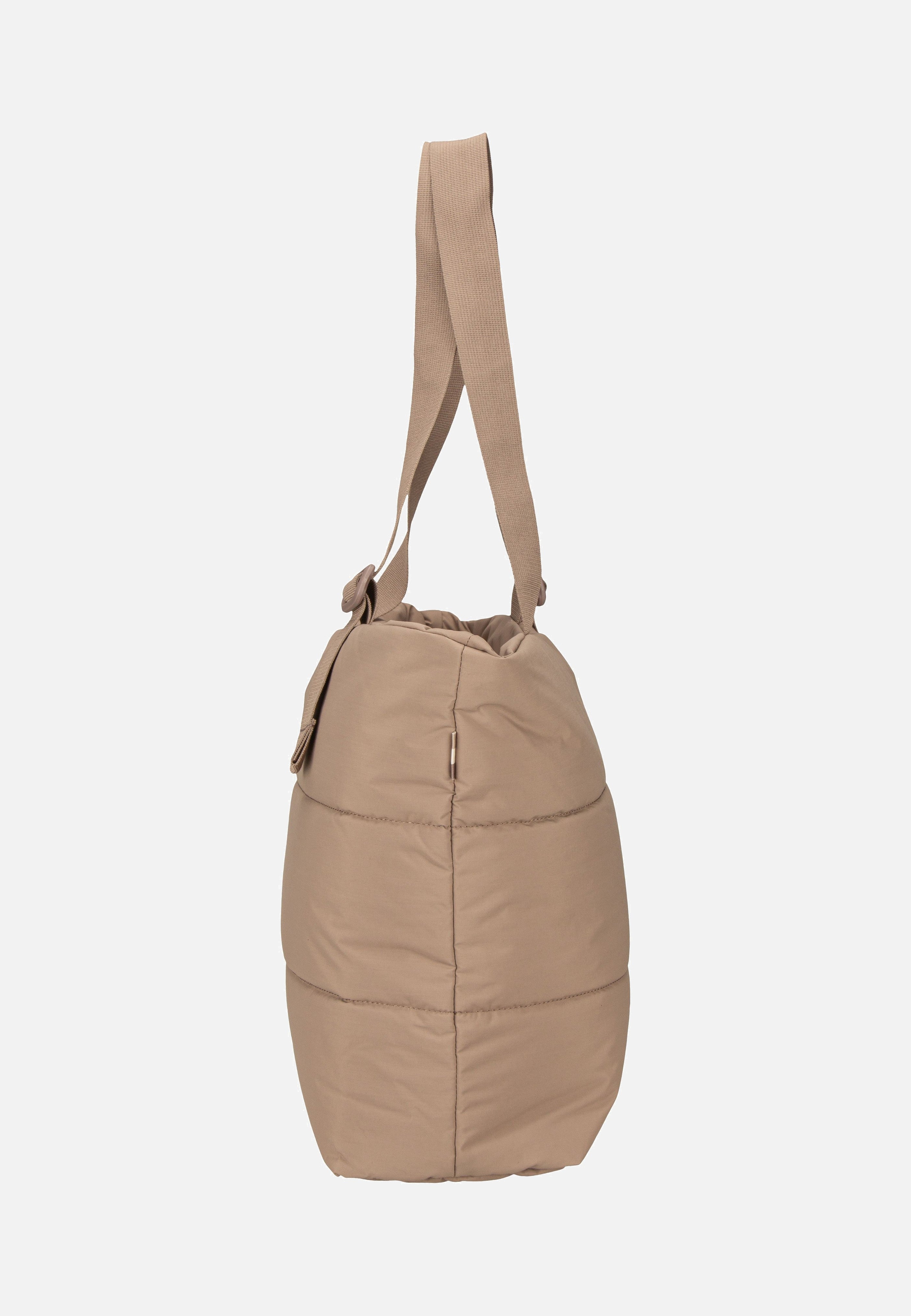 Puffer Tote Bag Monochrome Oyster - Shopper