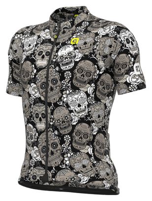 Maillot Manches Courtes Alé Mexico Noir