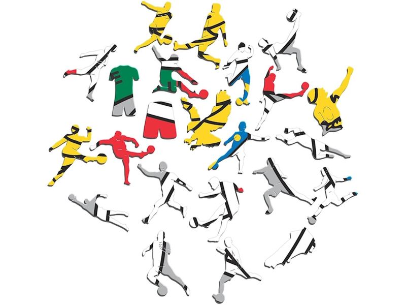Iconic Puzzle SL Benfica – Logo Offizielles Holzpuzzle, Grösse M