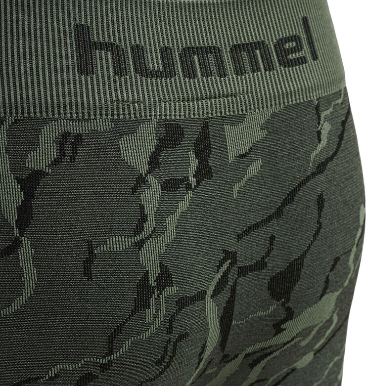 Hummel Spun Seamless træningstights Grøn