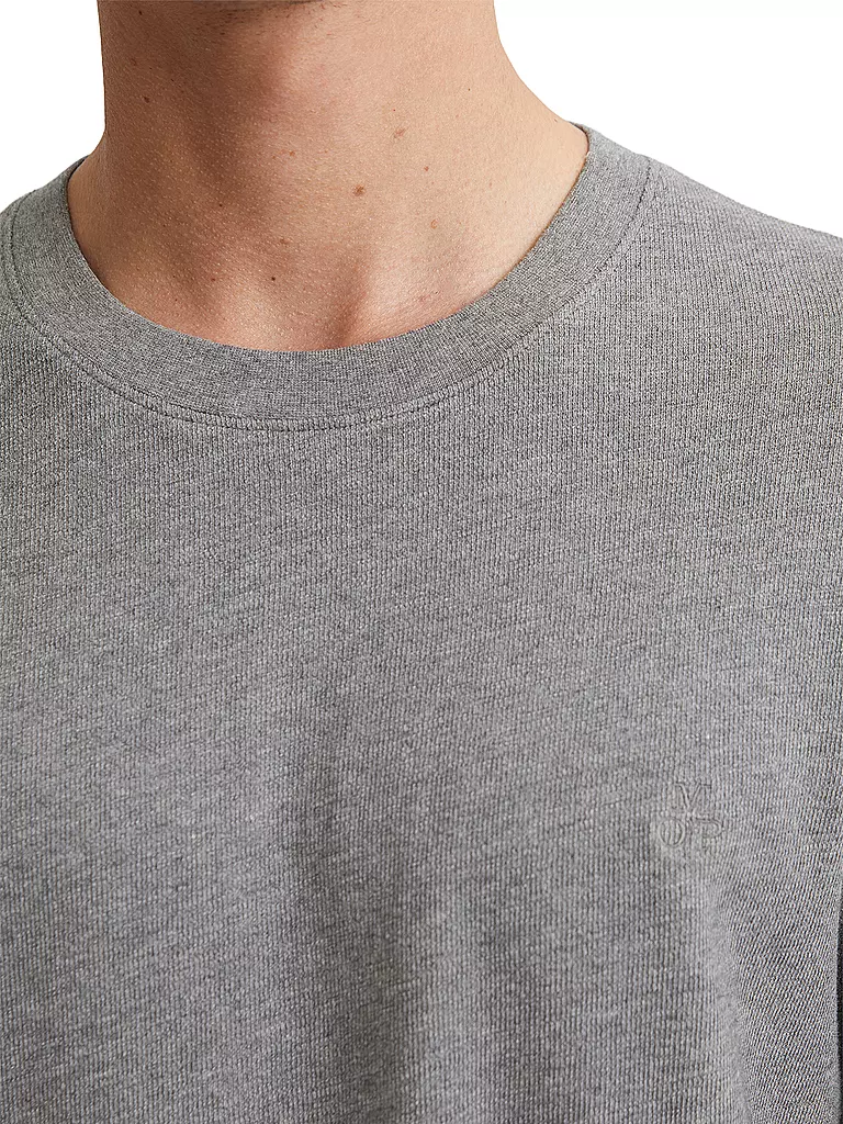 MARC O'POLO Langarmshirt grau