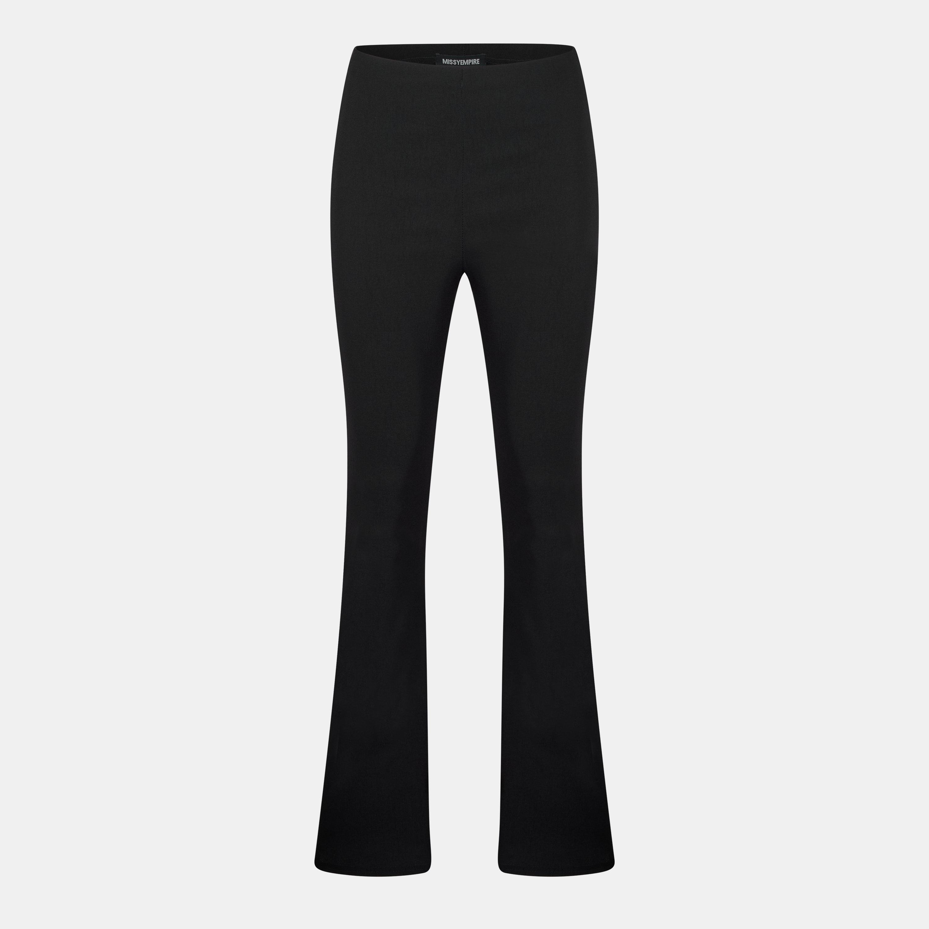 Missy Empire ME Bengaline Kick Flare Trousers Womens