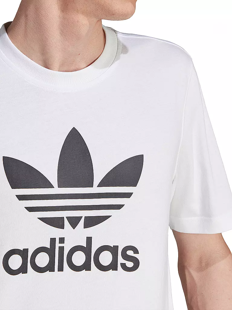 ADIDAS ORIGINALS T-Shirt TREFOIL  weiss