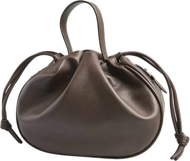 Pieces PCBALLOON LARGE BAG D2D Chicory coffee/structure