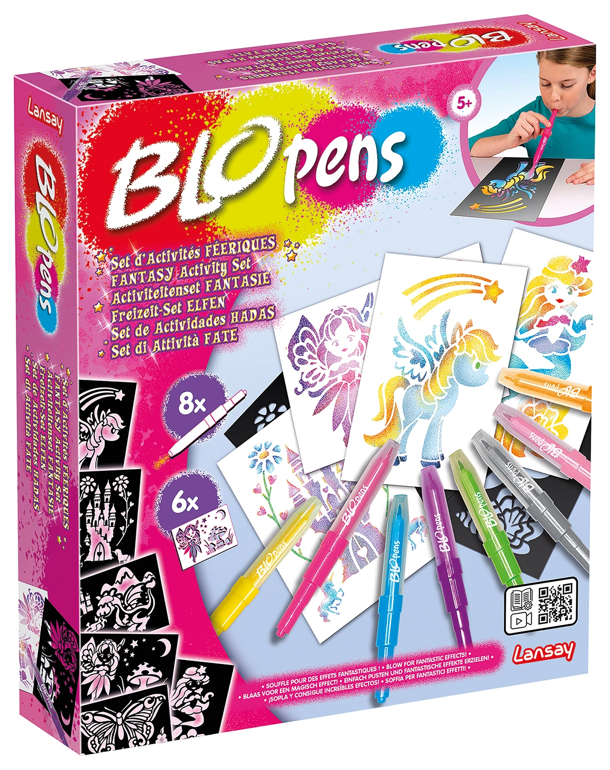 Mal-Set BLOPENS - FANTASIE 14-teilig