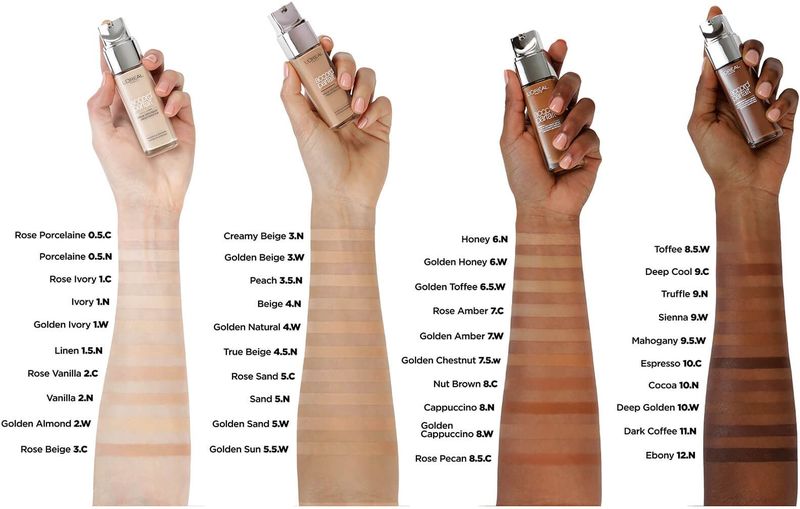 L’Oréal Paris - True Match Foundation - Natuurlijk Dekkende Foundation - 30ml - Vegan
