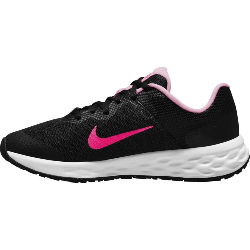 Nike Revolution 6 Laufschuh Kinder black hyper pink