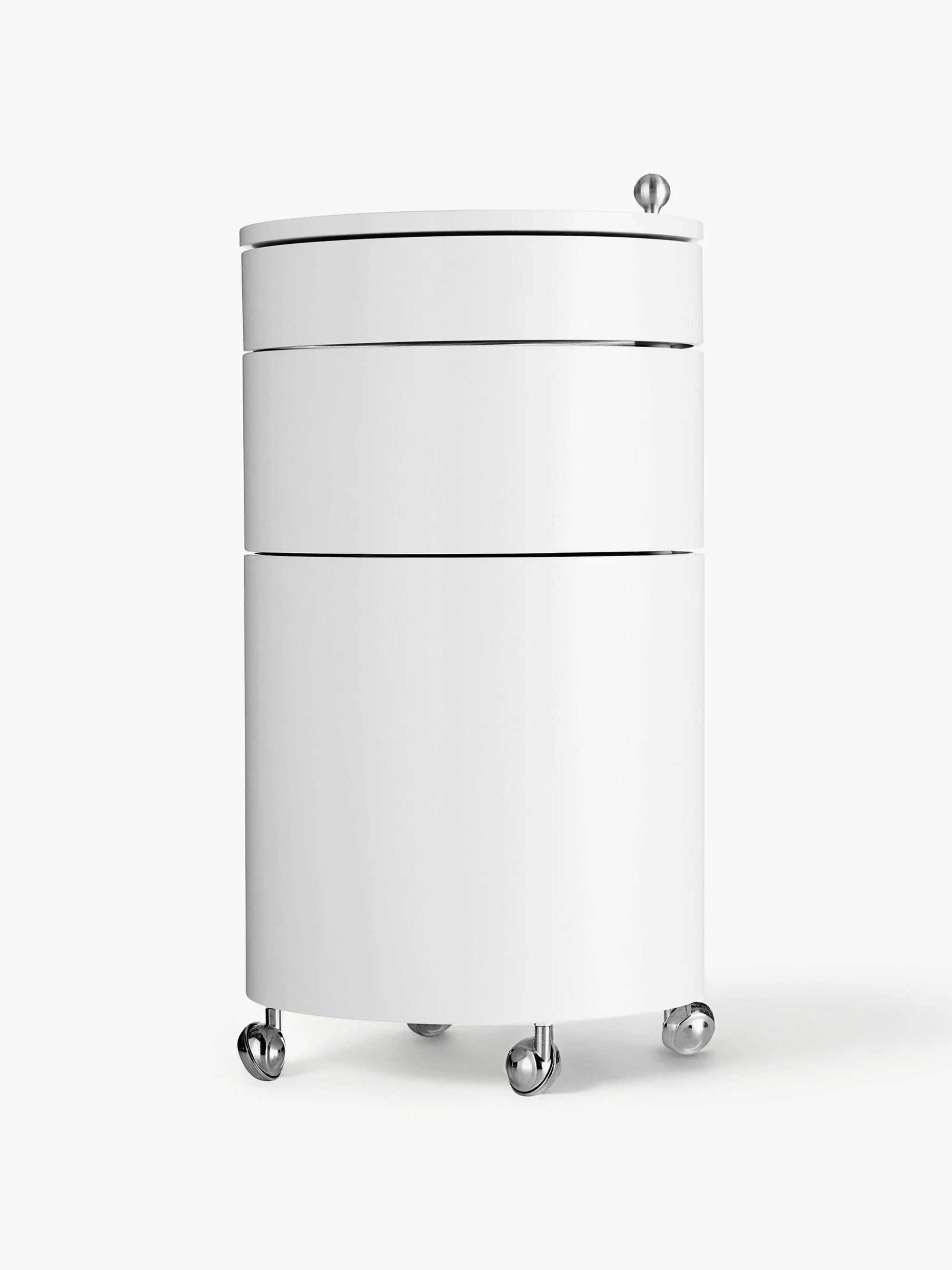 Ronde rolcontainer Barboy, Design Verner Panton