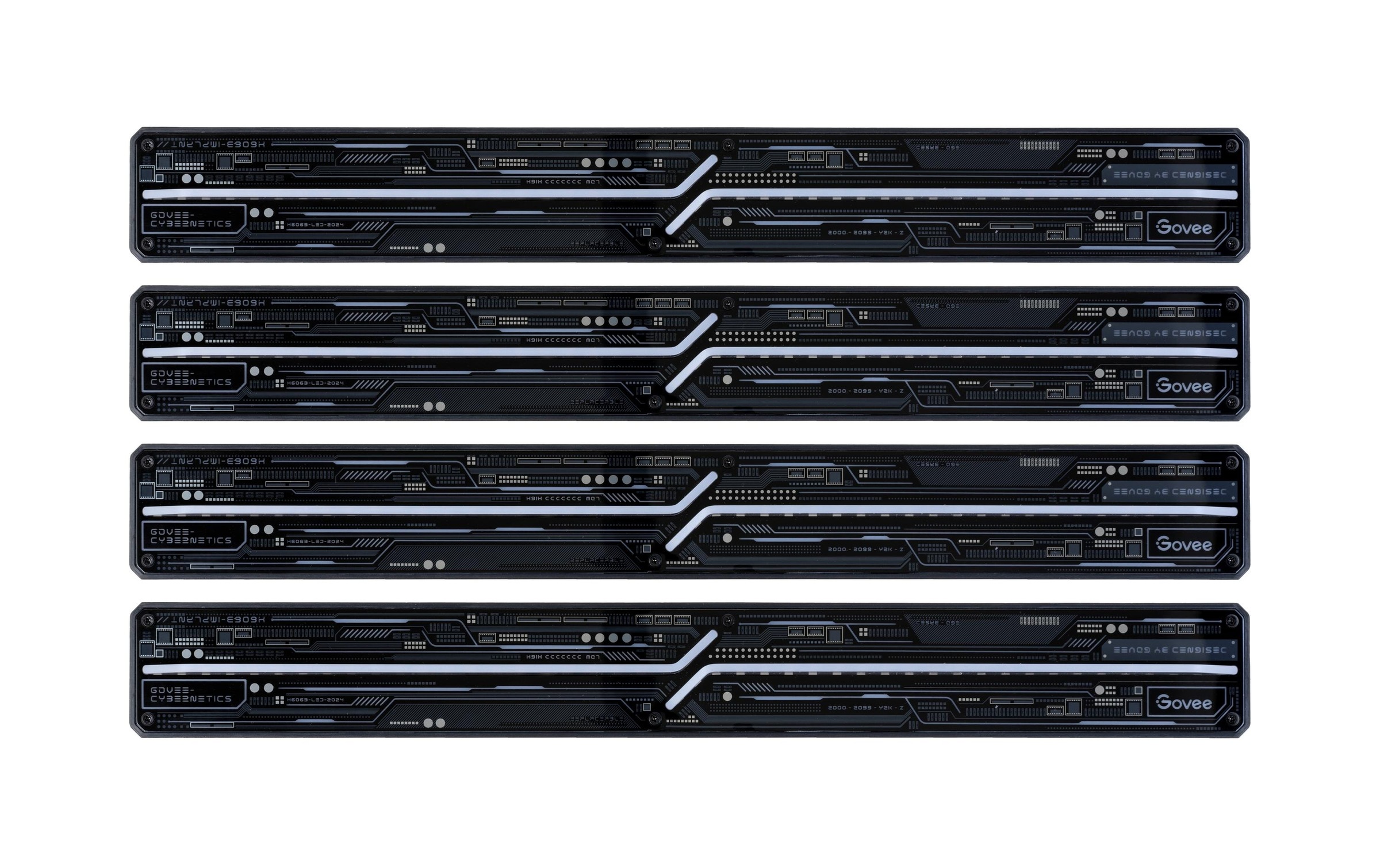 Govee LED Wandleuchte »RGBIC WiFi + BT + Matter« Farbwechsler