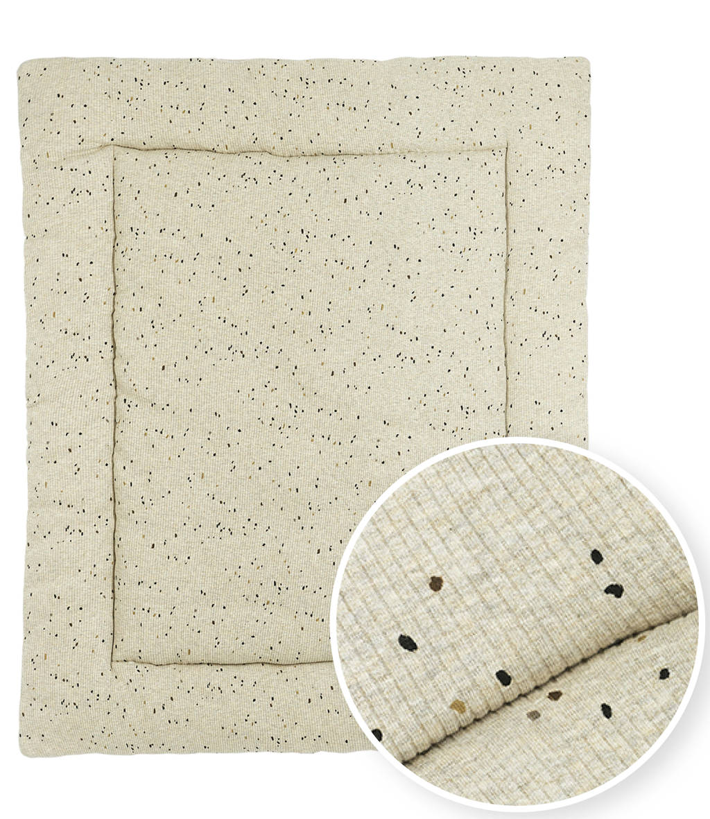 boxkleed Rib Mini Spot sand melange