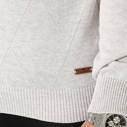 Pull Beige Chiné