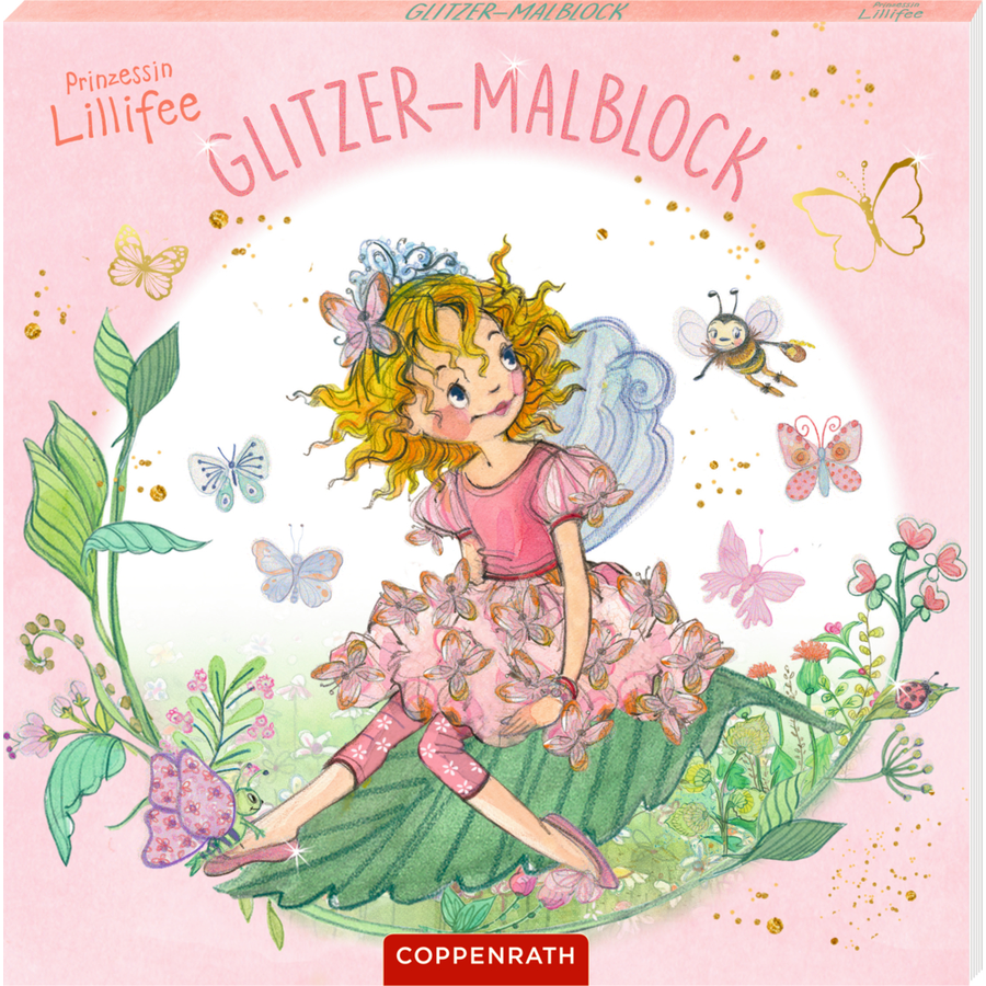 COPPENRATH Glitzer-Malblock - Prinzessin Lillifee