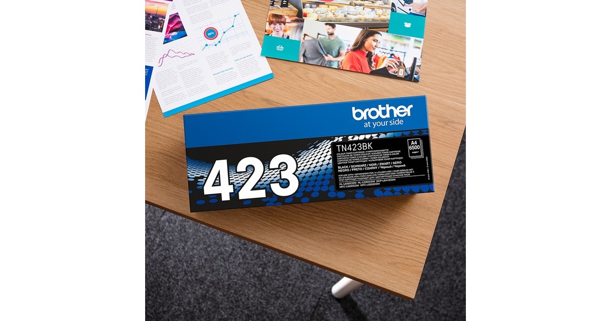 BrotherToner zwart TN-423BK