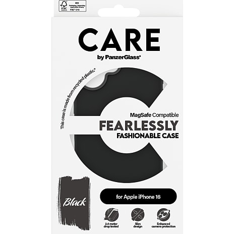 PanzerGlass iPhone 16 cover - sort