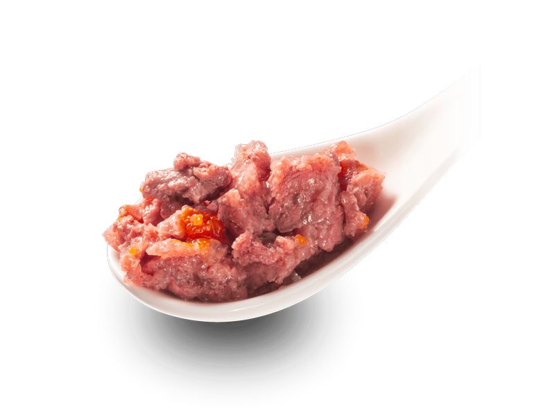 GranataPet Nassfutter Mini Royal Huhn & Garnelen 150 g Alleinfuttermittel für ausgewachsene Hunde kleiner Rassen (Gewicht 1 - 10 kg)