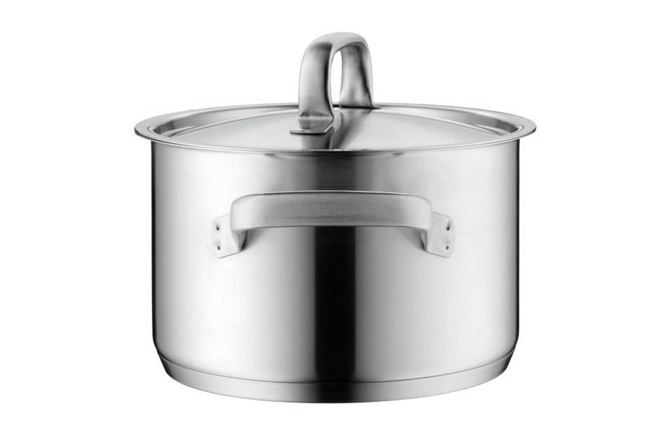 WMF Gourmet Plus 724246030 hoge kookpan 24cm met deksel