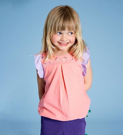 Freds World Top - Koralle/Lavendel