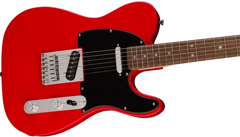 Squier Sonic Telecaster, Torino Red, Laurel Fingerboard Elektrische gitaar rood