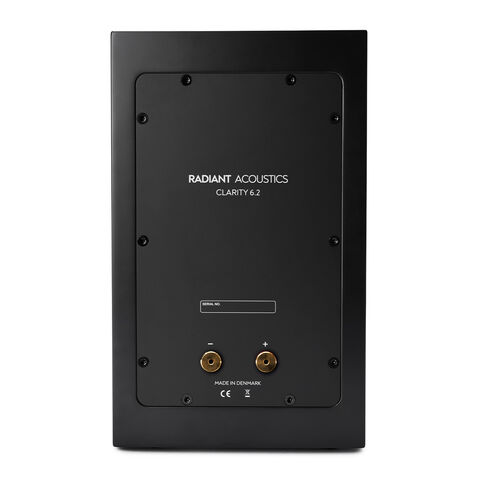 Radiant Acoustics Clarity 6.2 – compacte Purifi high-end luidspreker Zwart