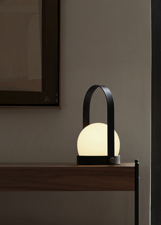 Audo Copenhagen Carrie Portable Table Lamp Black