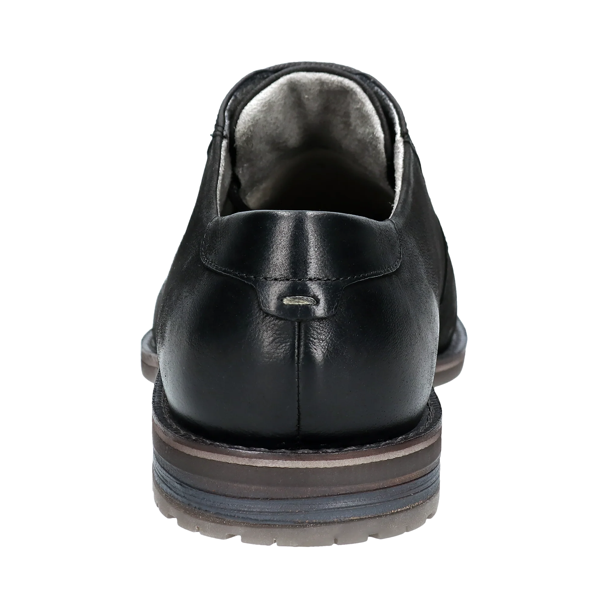 Leder Business Schnürer schwarz