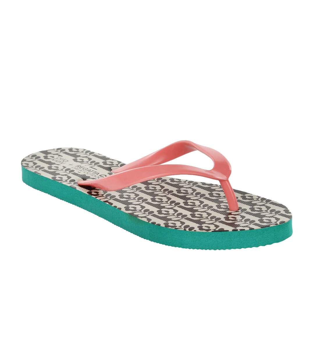 Regatta - Tongs ORLA KIELY - Femme (Noir / Blanc) - UTRG7879
