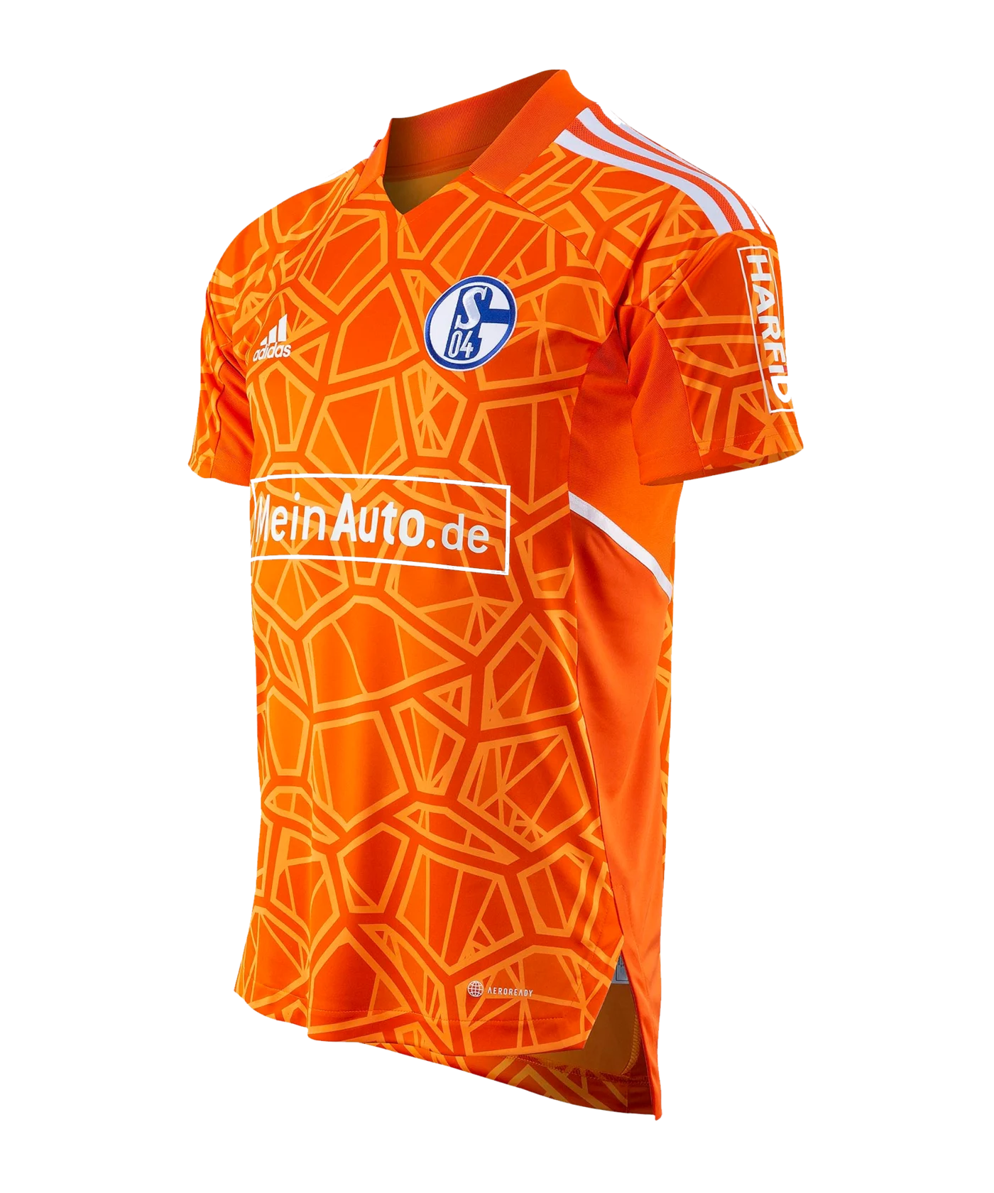 adidas FC Schalke 04 TW-Trikot 2022/2023 Kids Orange
