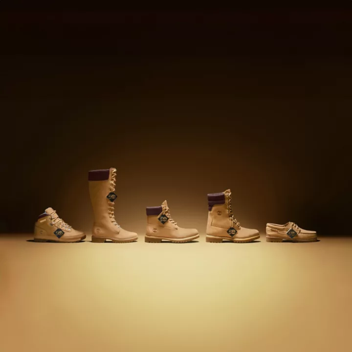Timberland 50th Edition Butters Noreen 3-Eye Handsewn for Women in Golden Butter