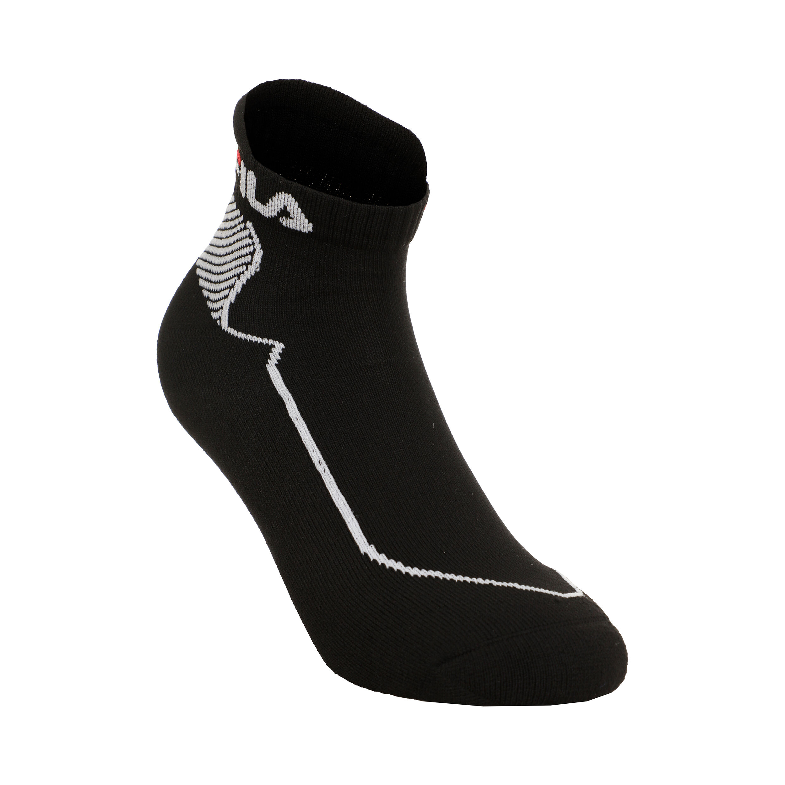 Fila Performance Short Sport Chaussettes De Sport - Noir , Multicouleur