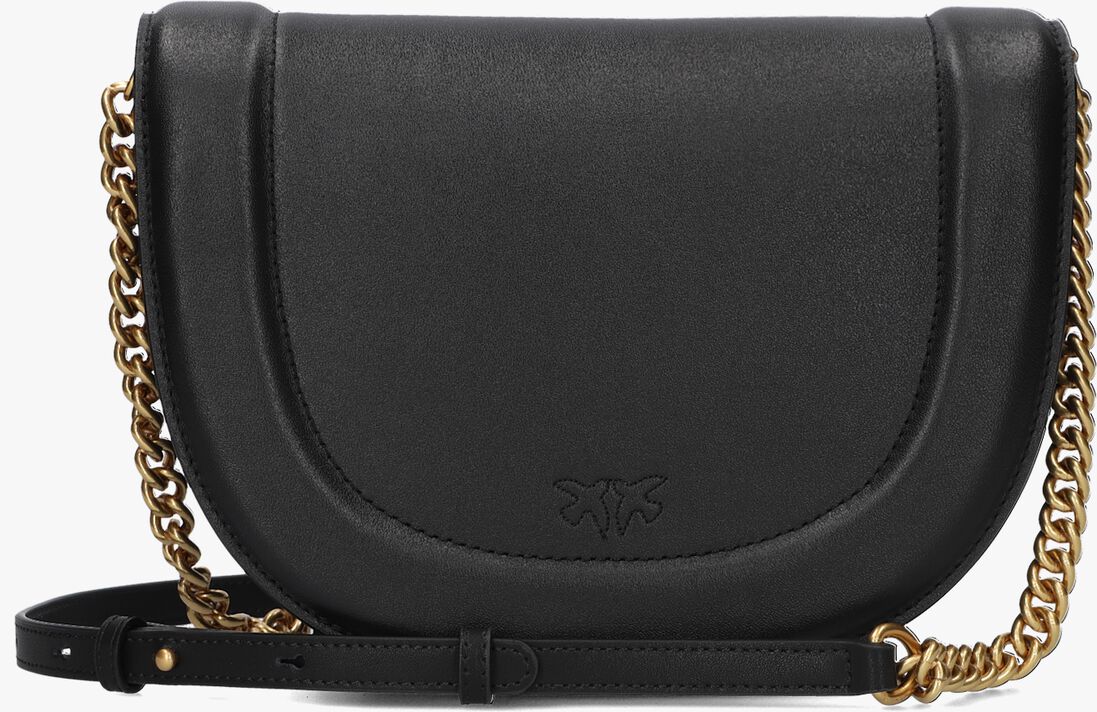 PINKO zwarte pinko schoudertas round click classic