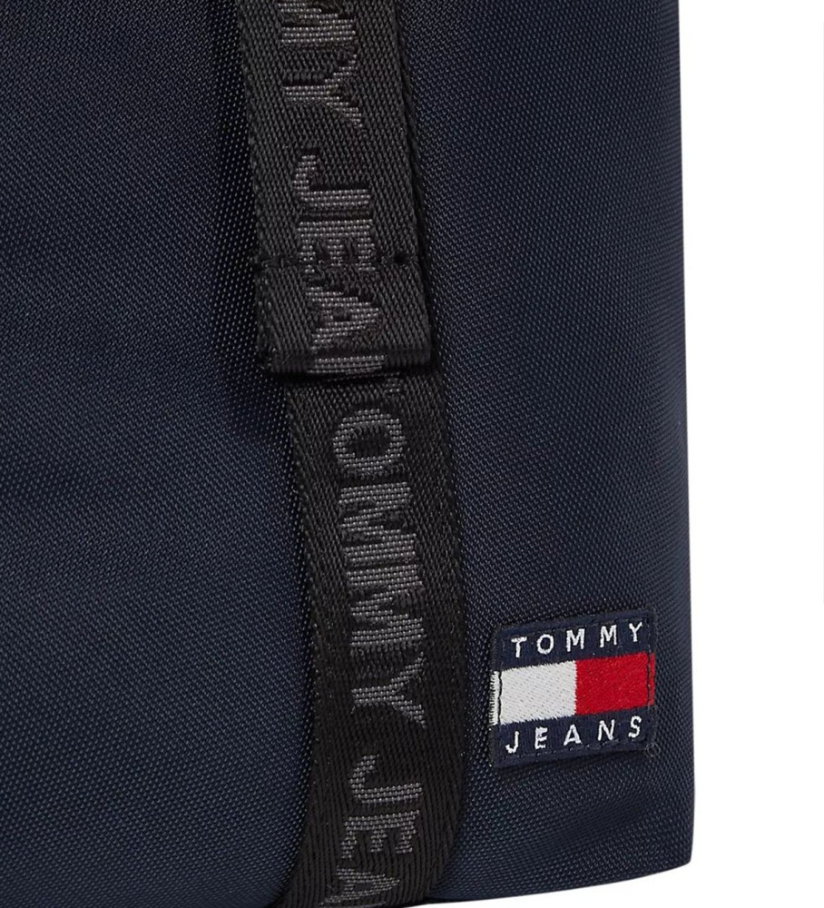 Bolsa tote essencial Tommy Jeans com detalhe azul-marinho
