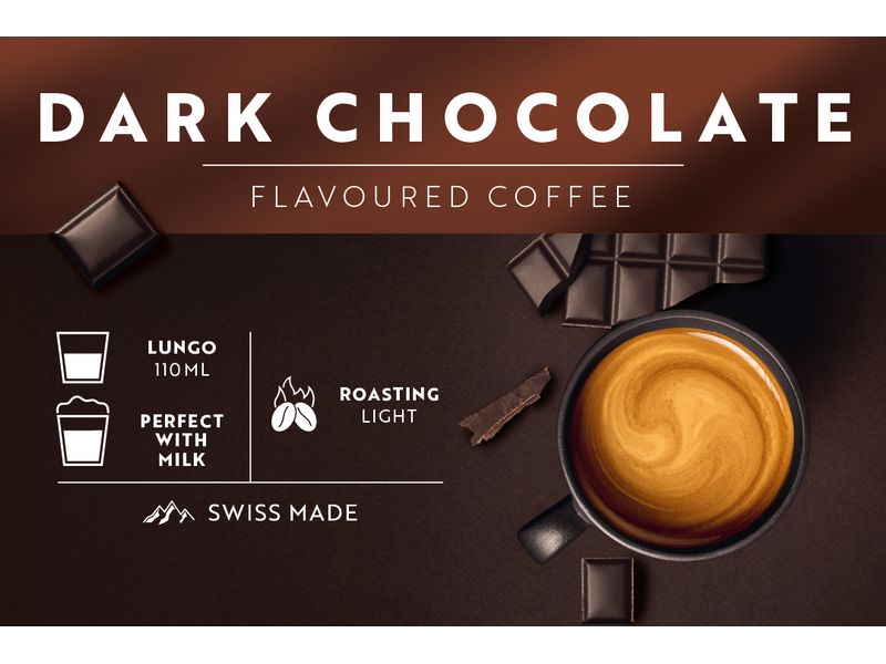 Café Royal Kaffeekapseln für Nespresso Dark Chocolate 100 S Kaffeekapseln für Nespresso Maschinen