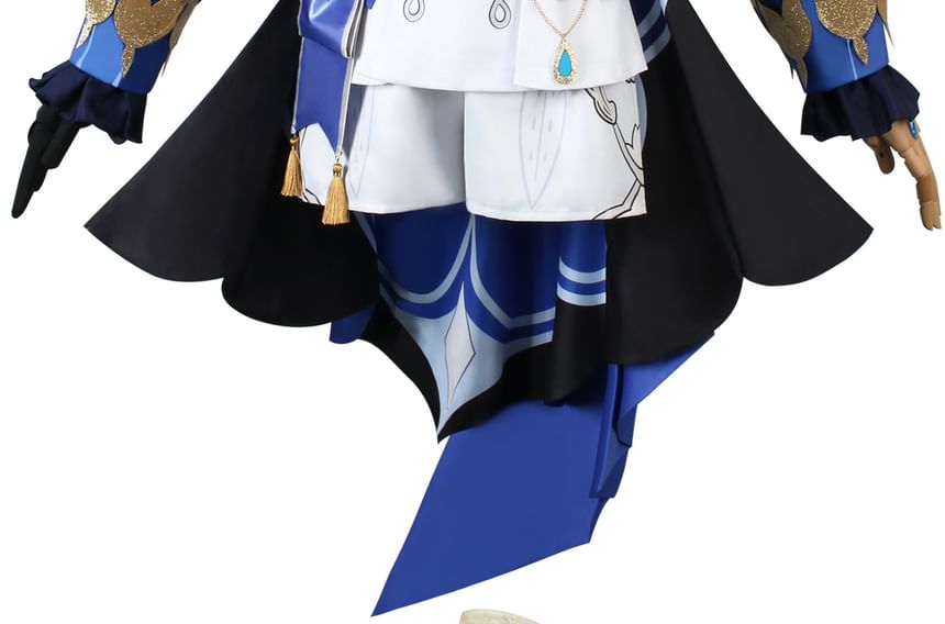 Bloomsoon - Genshin Impact Focalors Cosplay Kostuumset