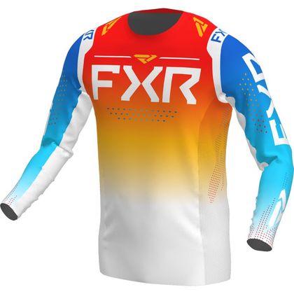 Maillot cross FXR HELIUM BLUE/TANGERINE 2022 - Bleu