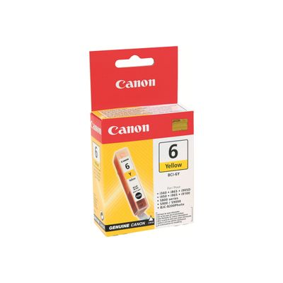 Canon BCI-6 - jaune - cartouche d'encre originale