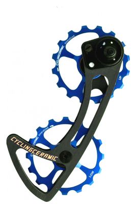 Chape de Dérailleur CyclingCeramic Shimano Ultegra/Dura Ace 10/11V Bleu