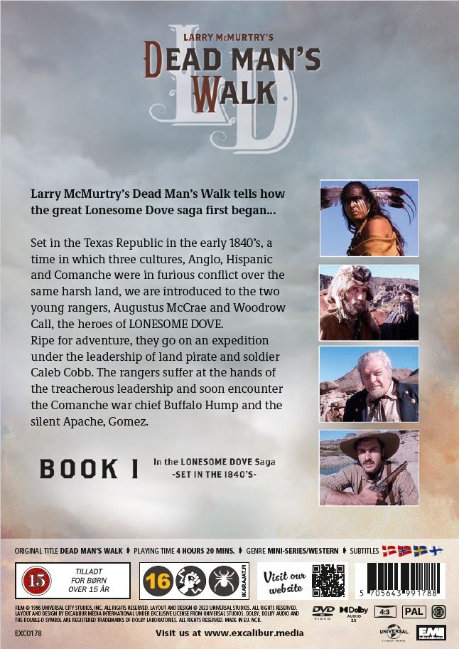Dead Mans Walk (Mini series – 2 DVD box - book I)